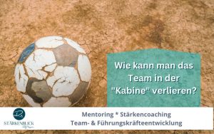 Read more about the article Das Team verlieren