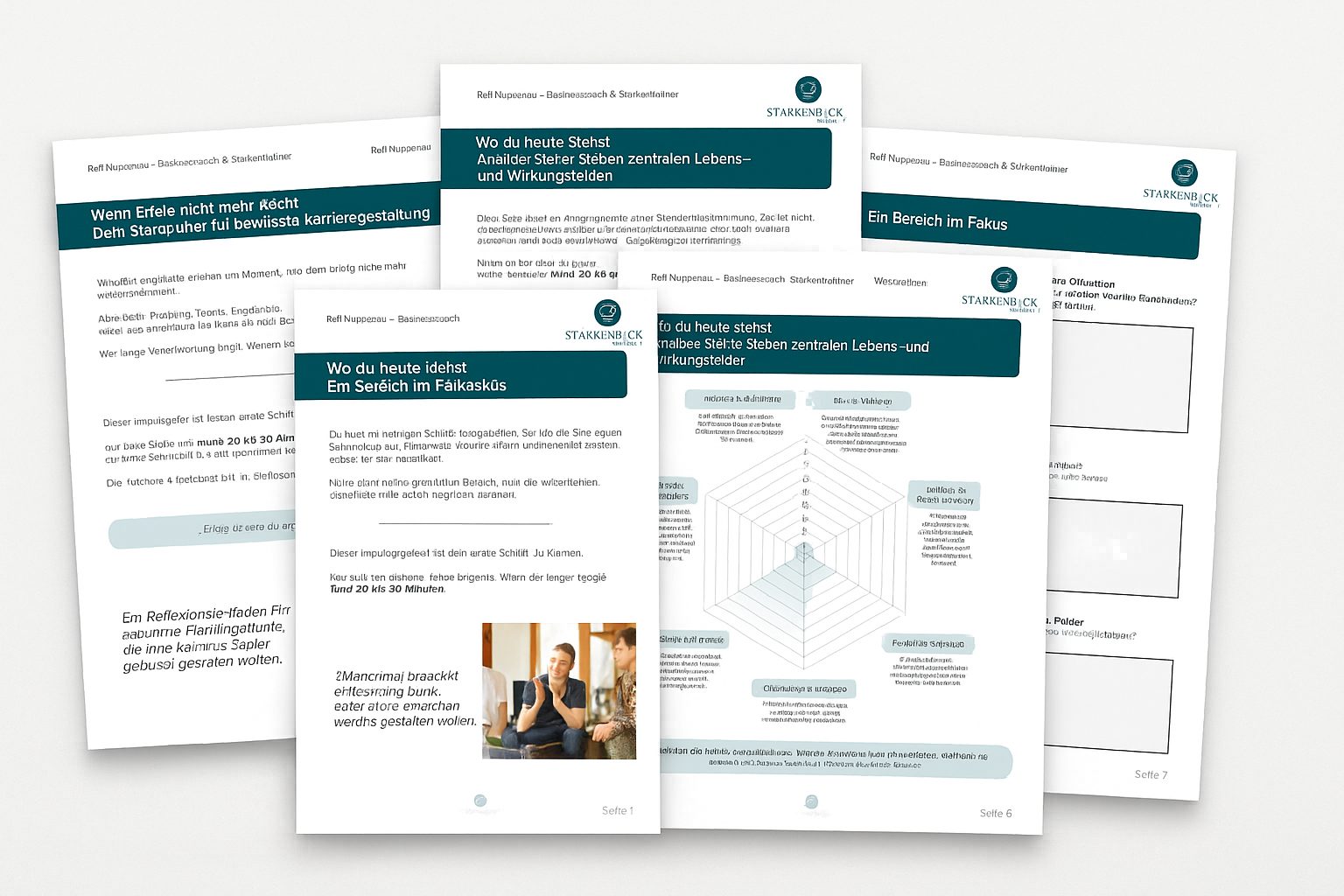 Unterlagen zum Karrierecoaching - Selbstreflexion